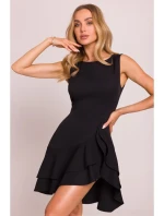 mini šaty černé model 20970673 - Moe