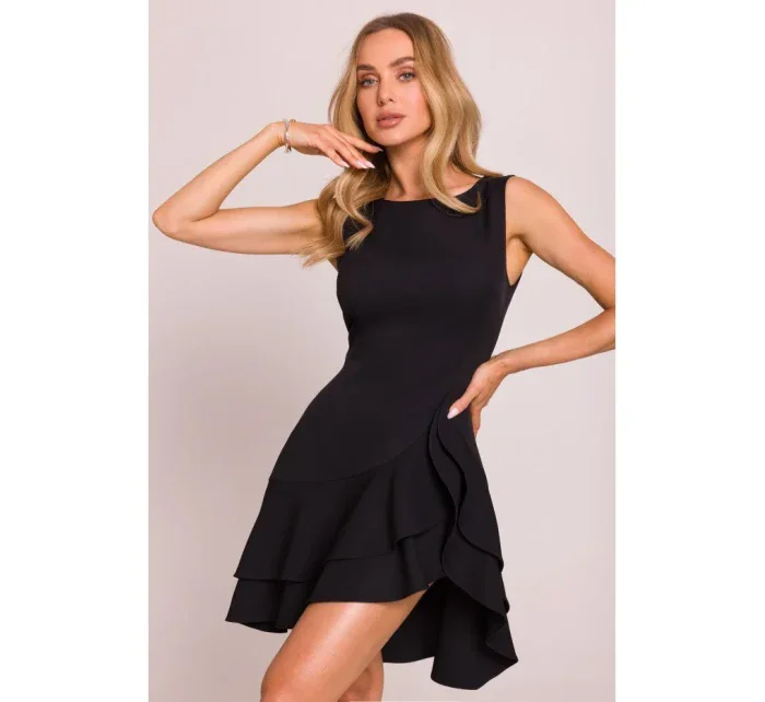 mini šaty černé model 20970673 - Moe