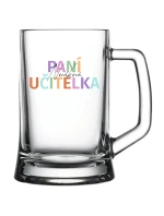 Personalizovaná pivní sklenice pro paní učitelku/pana učitele