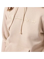 Dámská mikina s kapucí beige model 21812378 - CHAMPION