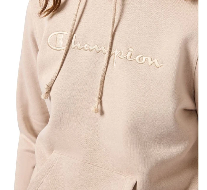 Dámská mikina s kapucí beige model 21812378 - CHAMPION