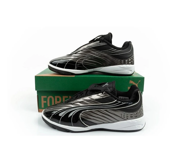 Športová obuv Puma pre mládež tenisky V-S2 Goalgetter fashion silver