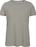B&C Inspire T /women_° Dámske tričko s strihom Medium Fit z bio bavlny 01.TW43 svetlošedé
