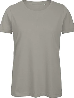 B&C Inspire T /women_° Dámske tričko s strihom Medium Fit z bio bavlny 01.TW43 svetlošedé