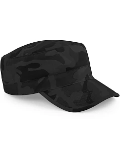 Beechfield B 33 Čiapka s kšiltom „Camo Army“ 53.0033 midnight camo