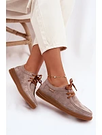 Polobotky z přírodního semiše Vinceza 95391 Béžové