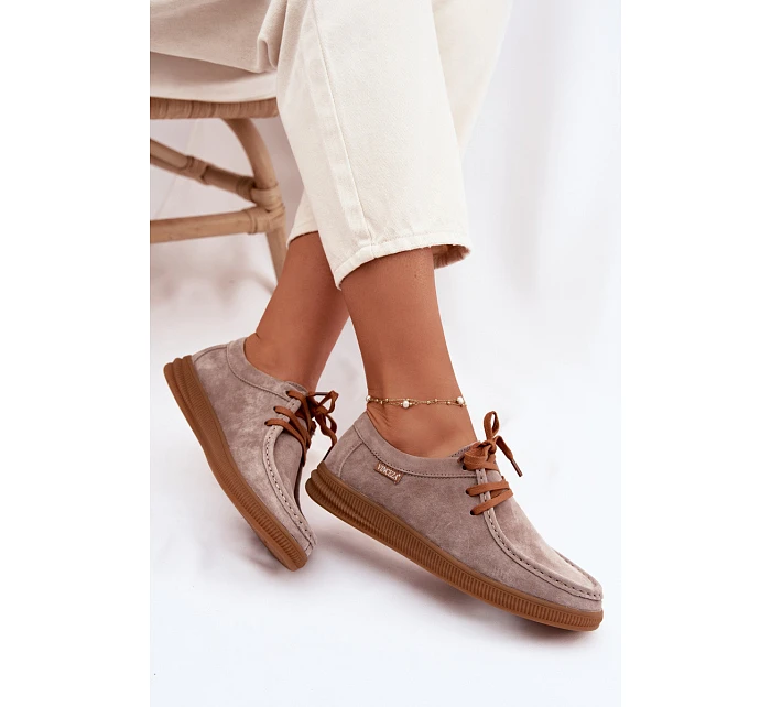 Polobotky z přírodního semiše Vinceza 95391 Béžové