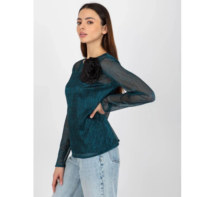 Dámska blúzka a top LK KMPL 506635.54P námornej - FPrice