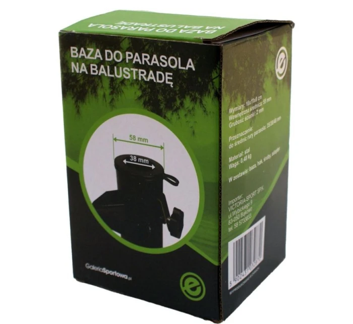 PODSTAVEC NA UPEVNENIE DÁŽDNIKA PRE ZÁBRADLIE 1032870 PODSTAVEC NA UPEVNENIE DÁŽDNIKA PRE ZÁBRADLIE 1032870