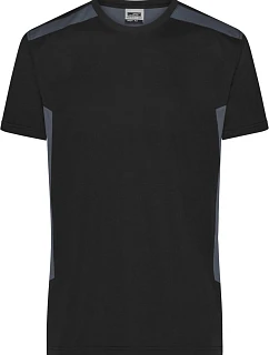 JN 1824 Pánské pracovní tričko Strong model 22532824 black/carbon - Daiber