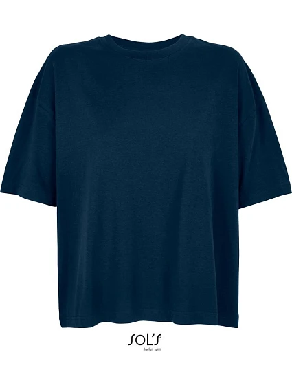 SOL'S Boxy Women Dámske tričko oversize 25.3807 francúzska námornícka modrá SOL'S Boxy Women Dámske tričko oversize 25.3807 francúzska námornícka modrá