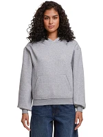 Build your Brand BY 444 Dámska mikina s kapucňou v oversize strihu „Loose Fit“ 56.0444 biela