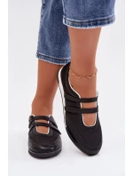 Sportovní dámské baleríny S Pásky Černé Farvessa