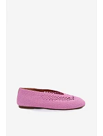 Otvorené ploché balerínky Hibisca Pink