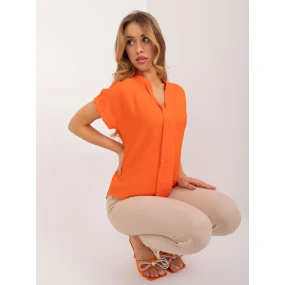 Blúzka D60103F11204A oranžová Blúzka D60103F11204A oranžová