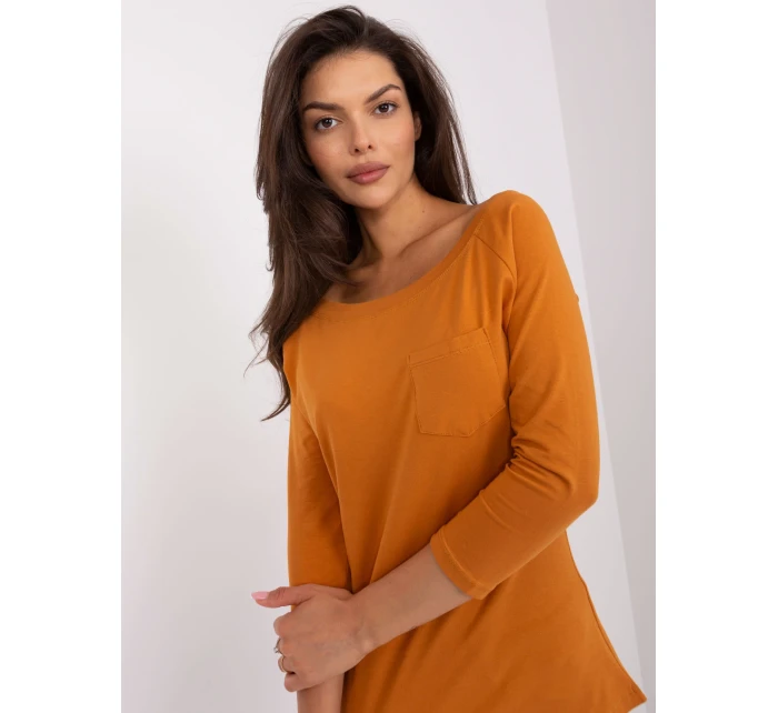 Blúzka EM BZ HS 20 49.45 tmavo oranžová