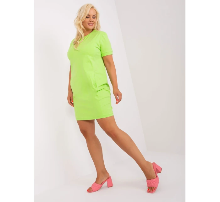 Sukienka RV SK model 19915298 limonkowy - FPrice