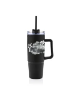 Personalizovaná cestovní termoska s průhledným víčkem - Akvarelový otisk Personalizovaná cestovní termoska s průhledným víčkem - Akvarelový otisk