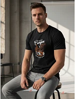 Pánske tričko s potlačou Grand Canyon čierne FashionStreet NX059R Pánske tričko s potlačou Grand Canyon čierne FashionStreet NX059R