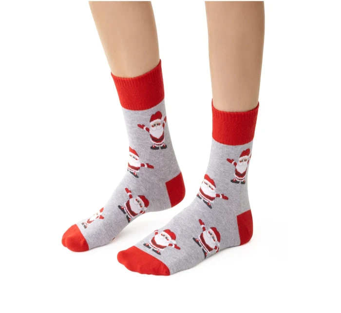 Dámské vánoční ponožky model 21327638 3540 - Steven Dámské vánoční ponožky model 21327638 3540 - Steven