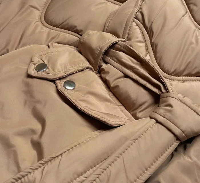 KURTKA DAMSKA BEŻOWA model 21244251 - Ann Gissy