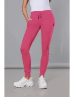 Růžové teplákové kalhoty model 17672210 - J.STYLE Růžové teplákové kalhoty model 17672210 - J.STYLE