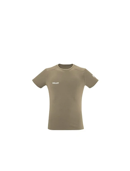 Pánske tričko MILLET Fusion Ts Ss M, béžové