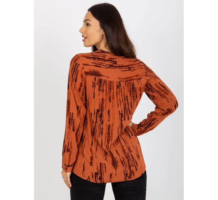 Blúzka D73771M11081A svetlo hnedá Blúzka D73771M11081A svetlo hnedá