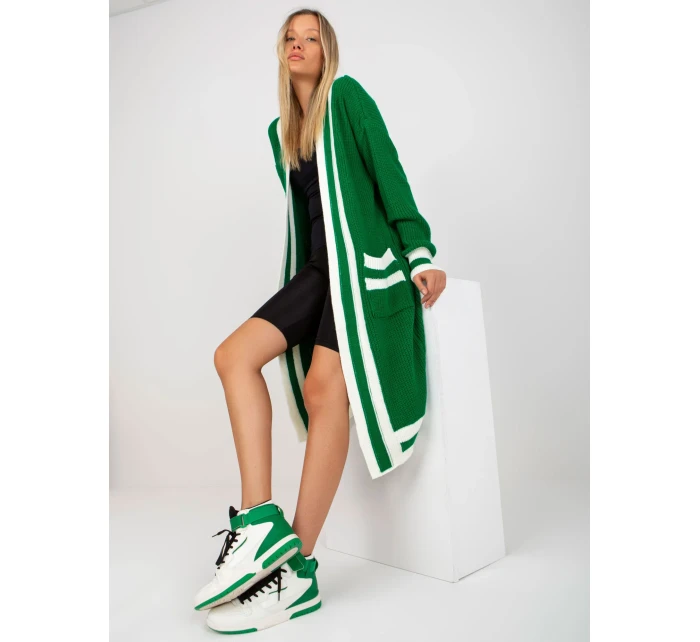 Dámsky sveter LC SW 0291 zelený Dámsky sveter LC SW 0291 zelený