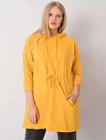 Dámska mikina RV BL 6853.10P tmavo žltá