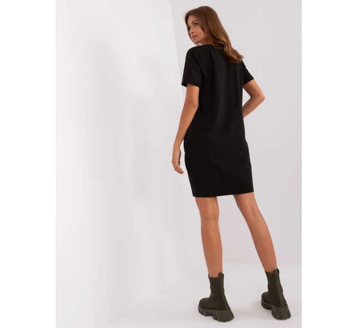 RV SK 8724 šaty.12 čierna