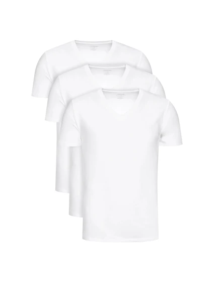 Pánske tričko 000NB4012E 100 3pk biela - Calvin Klein Pánske tričko 000NB4012E 100 3pk biela - Calvin Klein
