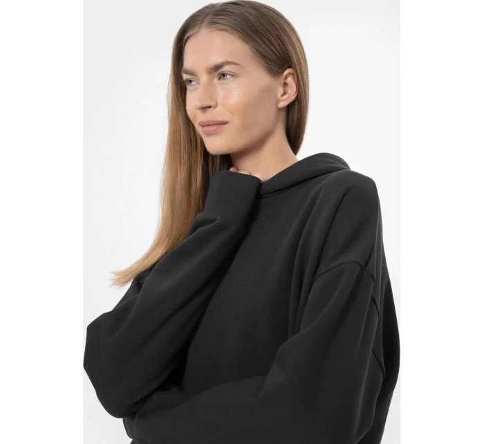 Dámská mikina model 19701734 tmavě šedá - 4F Dámská mikina model 19701734 tmavě šedá - 4F