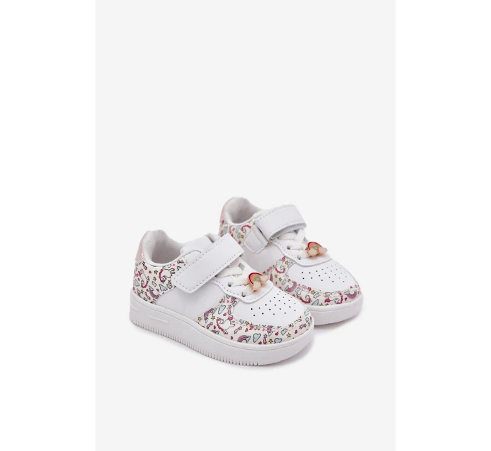 Dětské sneakersy sportovní obuv model 21700793 bílé Thalia - Boto