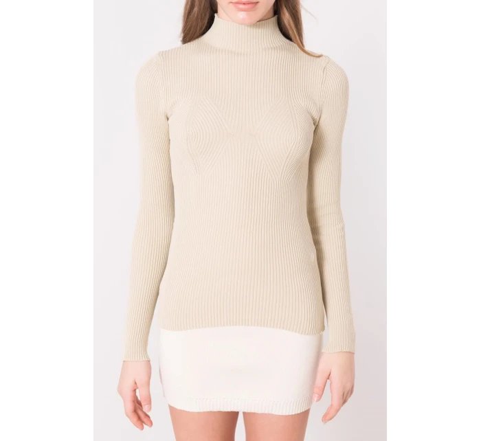 Jumper 15817 svetlo béžový