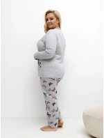 Piżama DU PI FP model 21766219 szary - FPrice Piżama DU PI FP model 21766219 szary - FPrice