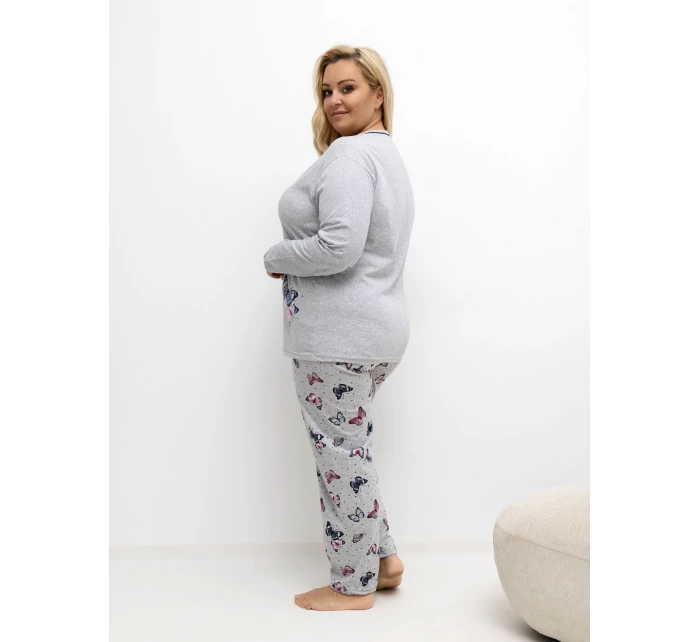 Piżama DU PI FP model 21766219 szary - FPrice Piżama DU PI FP model 21766219 szary - FPrice