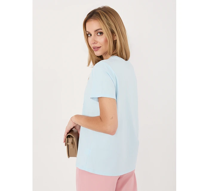 Tričko IR TS R2766.60 svetlo modré