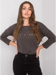 Blúzka RV BZ 0126.01P tmavá khaki