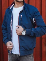 Pánská přechodná bunda tmavě modrá Dstreet model 21966186 - FashionStreet