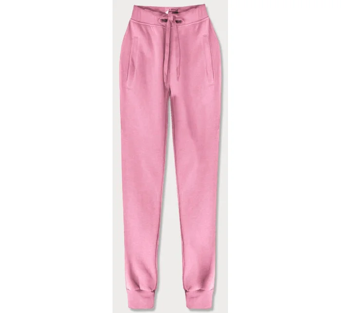 Svetloružové teplákové nohavice (CK01-20) Svetloružové teplákové nohavice (CK01-20)