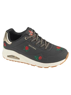 Skechers Uno – Champagne and Roses 177862-BKRD Černé 36