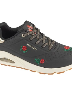 Skechers Uno – Champagne and Roses 177862-BKRD Černé 36