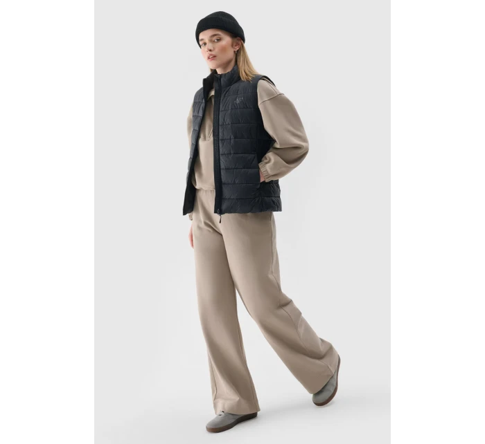 Dámský péřový s límcem Černý model 21674882 - 4F