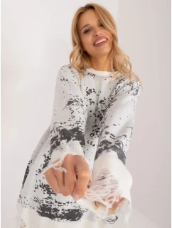 BA SW 14106 Sveter.94 ecru