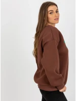 Mikina EM BL 617 7.27 tmavo hnedá