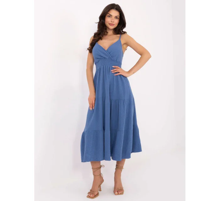 Šaty MI SK 62200.76 tmavomodré Šaty MI SK 62200.76 tmavomodré