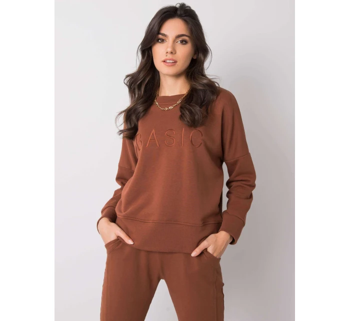 Mikina RV BL 6080.19 tmavo hnedá Mikina RV BL 6080.19 tmavo hnedá