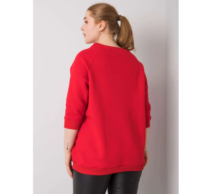 Mikina RV BL 6938.70P červená