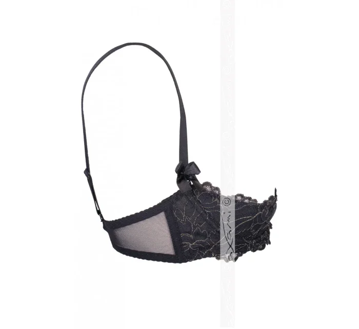 Podprsenka Meteorit V-5891 čierno/zlatá - Axami